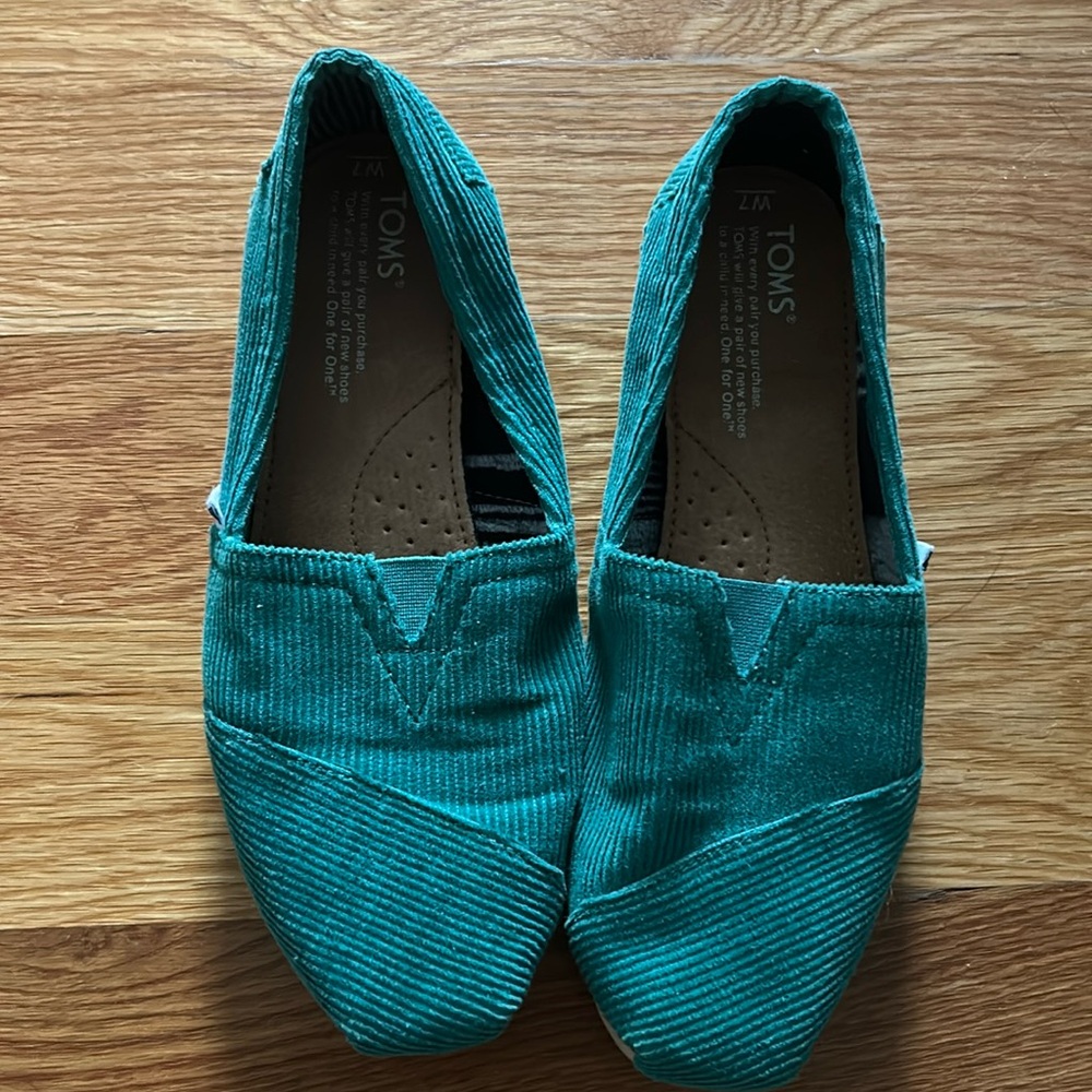 NWOT TOMS - Alpargata corduroy shoes - Size 7